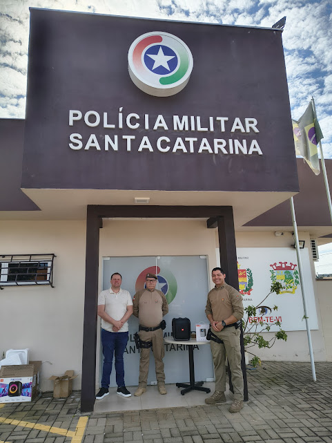 PM de São Domingos recebe equipamentos para ações educativas