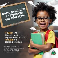 Coronel Martins conquista 1º lugar em alfabetização na região da AMNOROESTE
