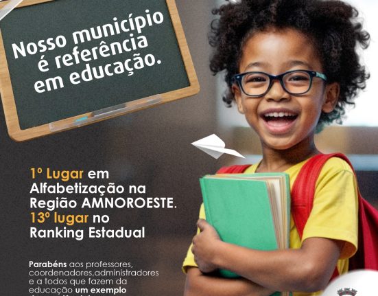 Coronel Martins conquista 1º lugar em alfabetização na região da AMNOROESTE