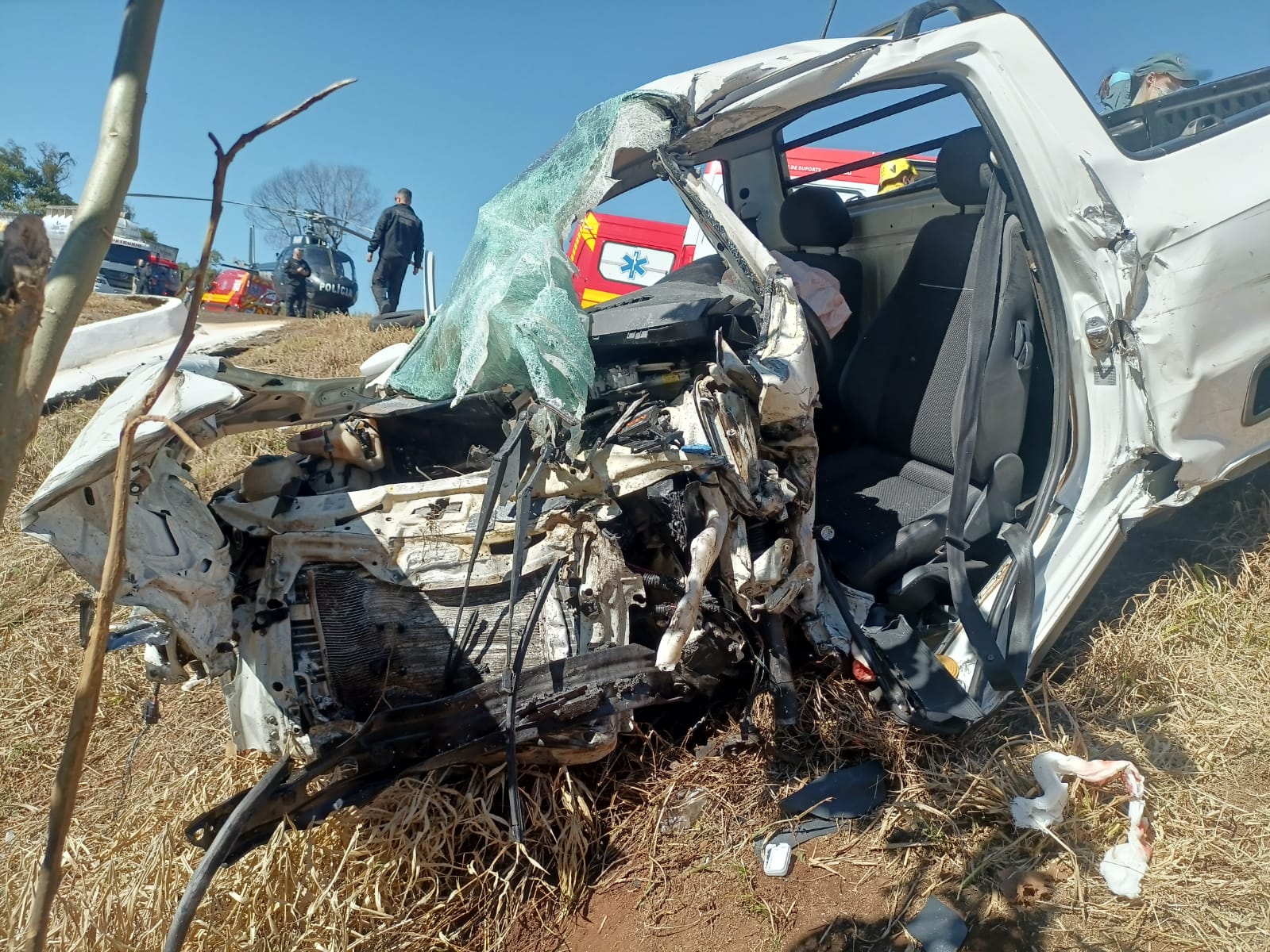 Grave acidente na BR-282 deixa jovem ferido em Xanxerê