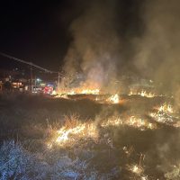 Incêndio de grandes proporções atinge vegetação em Xanxerê