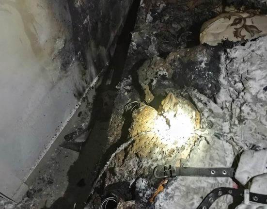 Princípio de incêndio é registrado em apartamento no centro de Palmitos