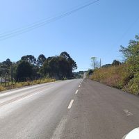 Cerca de 7 km já estão asfaltados, com sinalização horizontal e vertical concluída