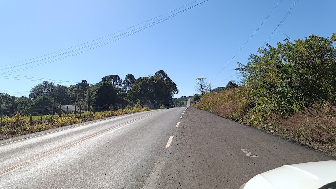 Cerca de 7 km já estão asfaltados, com sinalização horizontal e vertical concluída