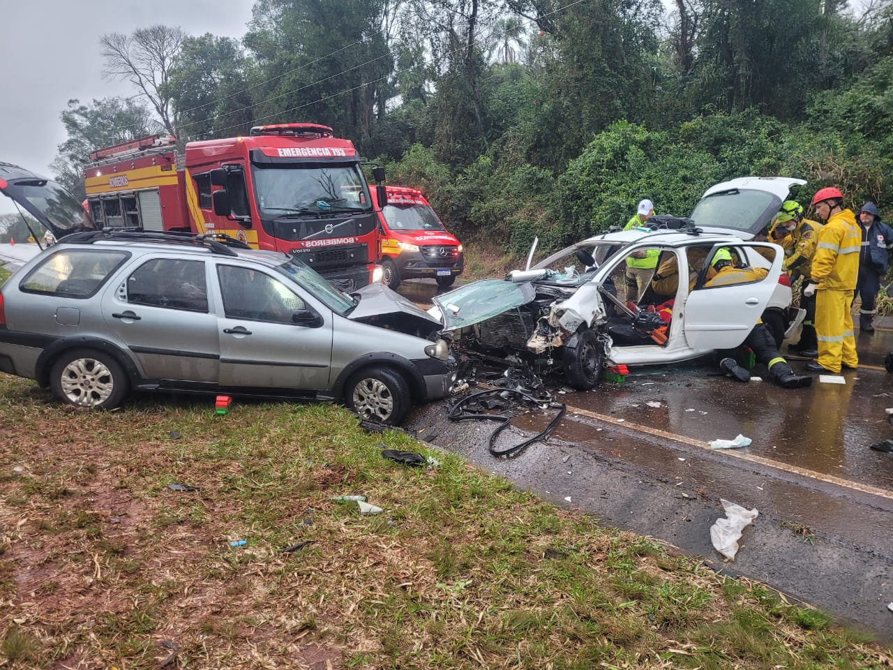 Fotos PMRv/Corpo de Bombeiros