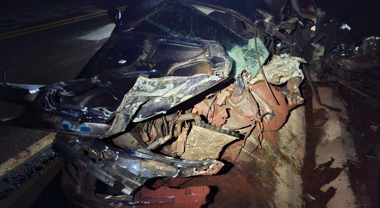 Motorista morre em colisão frontal na SC-480, em Xanxerê