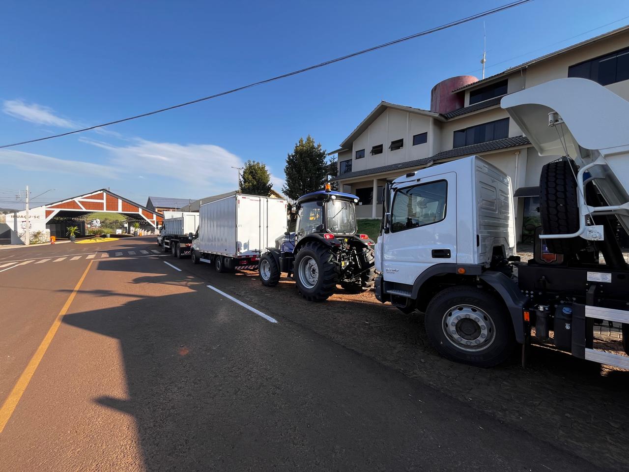 Prefeitura de Ipuaçu investe em renovação da frota municipal