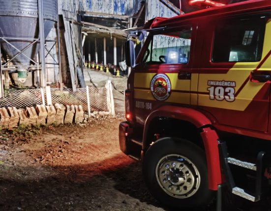 Incêndio atinge aviário no interior de Serra Alta