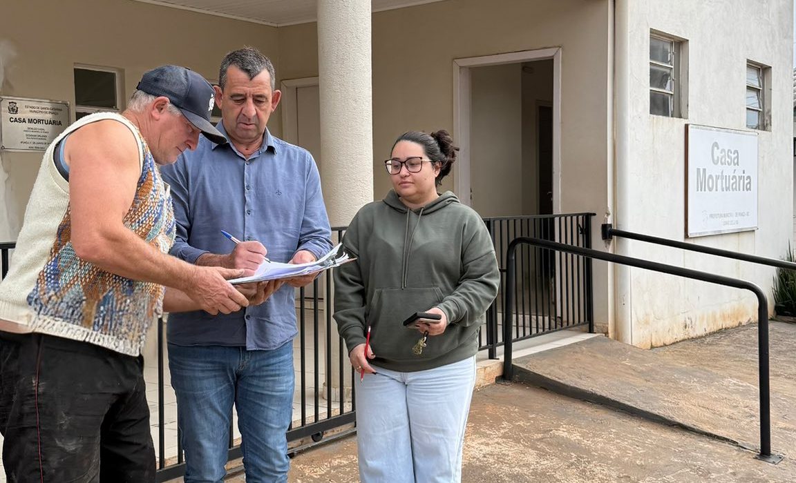 Prefeitura de Ipuaçu inicia reforma da Casa Mortuária Municipal