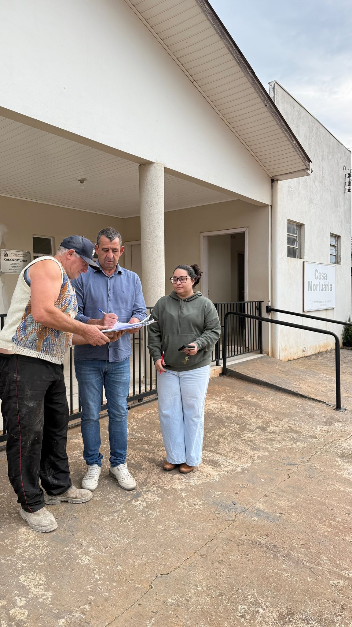 Prefeitura de Ipuaçu inicia reforma da Casa Mortuária Municipal