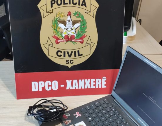 Polícia Civil recupera notebook de estabelecimento comercial em Xanxerê