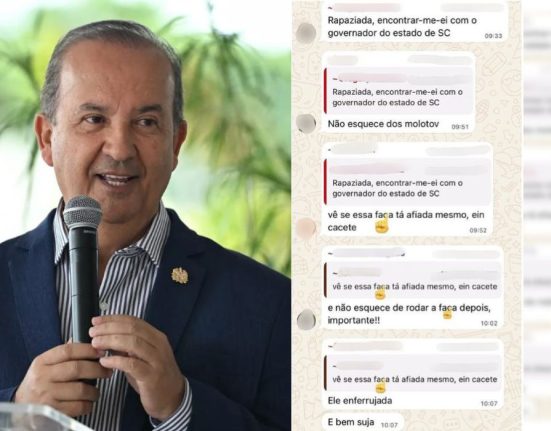 Governador Jorginho Mello recebe ameaças de morte