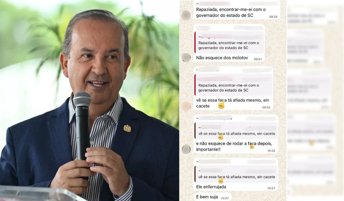 Governador Jorginho Mello recebe ameaças de morte