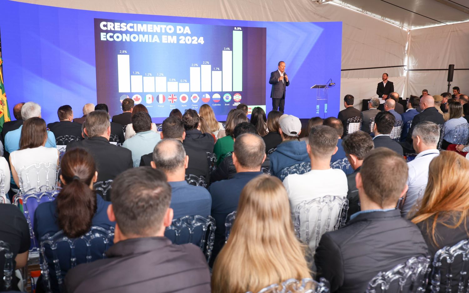 Governador participa da inauguração de obras da Kellanova em SC