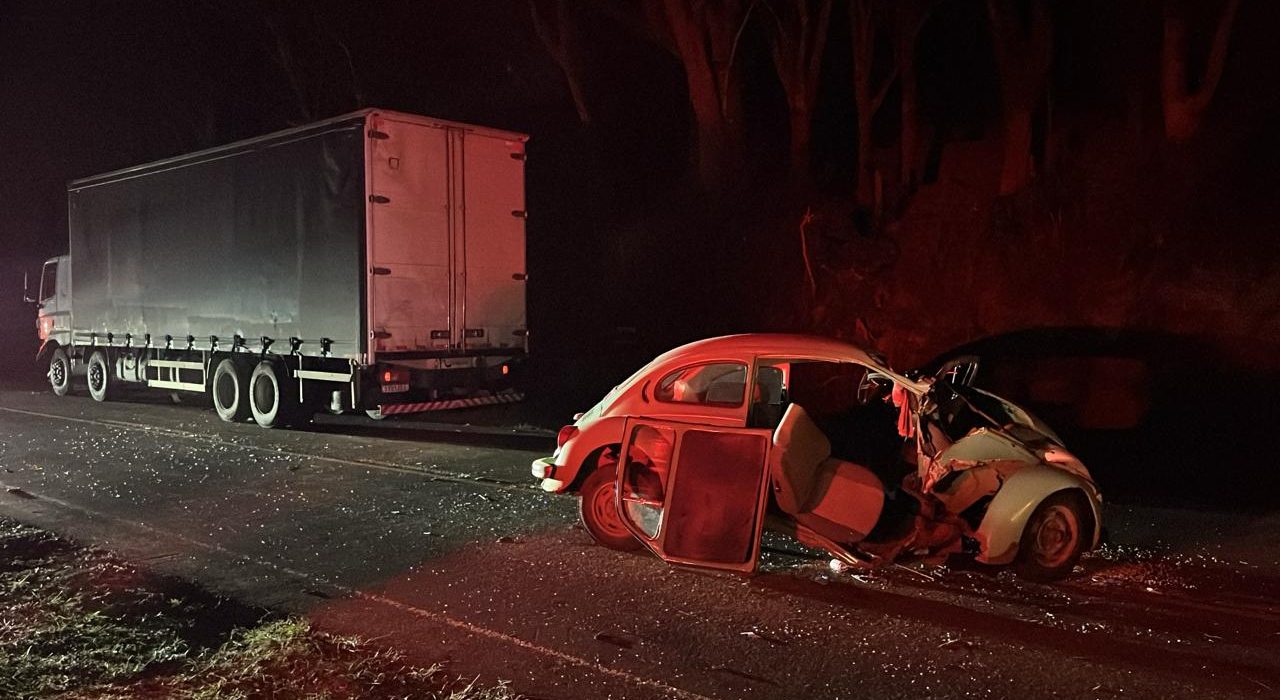 Acidente com vítima fatal é registrado na SC-305 em Anchieta