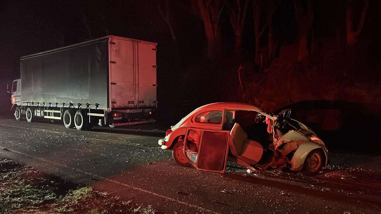 Acidente com vítima fatal é registrado na SC-305 em Anchieta