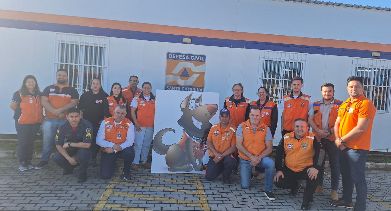 Regional de Xanxerê promove capacitação do Programa Defesa Civil na Escola