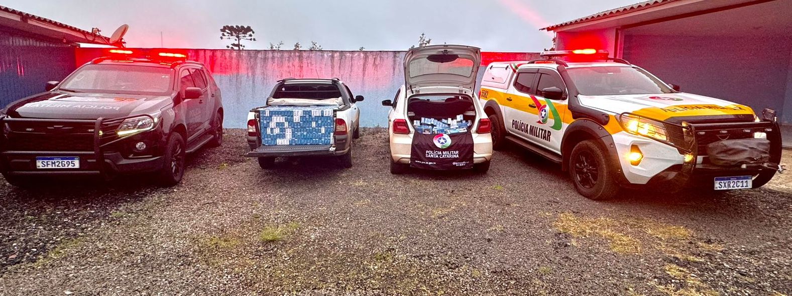 Polícia desarticula esquema de contrabando em Abelardo Luz