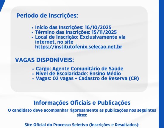 Foto prefeitura de São Domingos