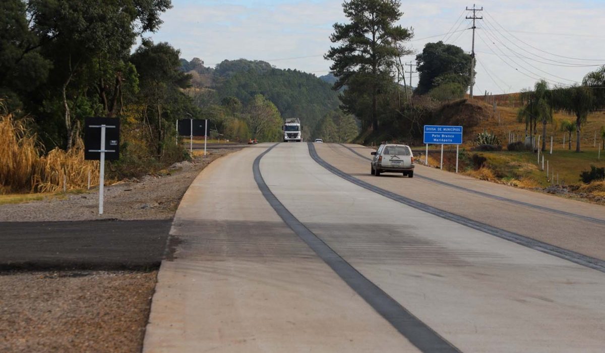 Trecho entre Mariópolis e Pato Branco terá sistema “pare e siga”