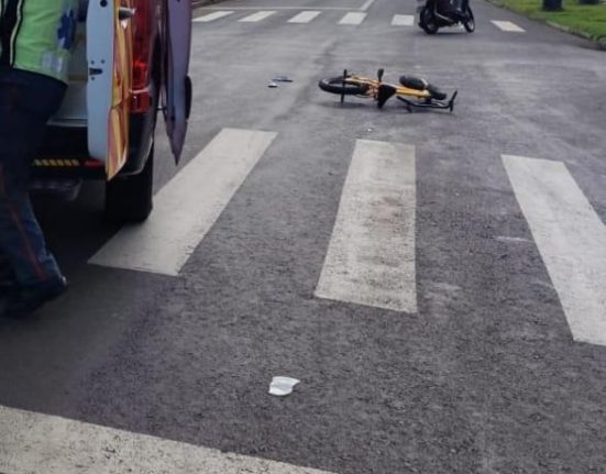 Criança de 5 anos fica ferida em atropelamento em Quilombo