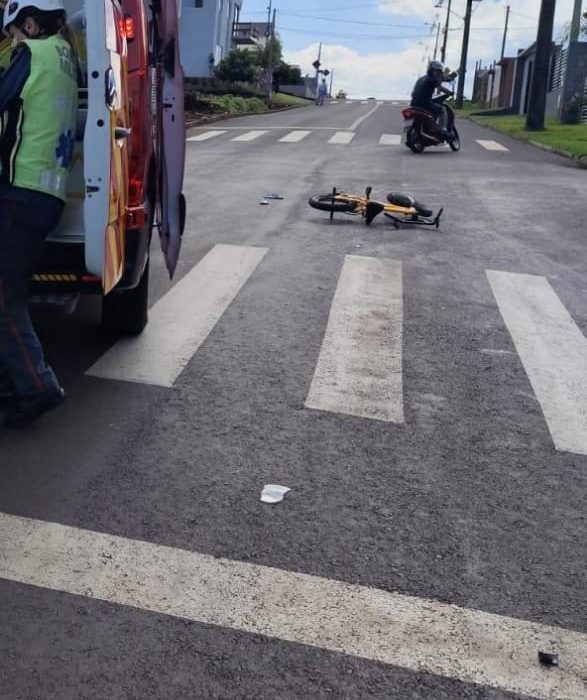 Criança de 5 anos fica ferida em atropelamento em Quilombo