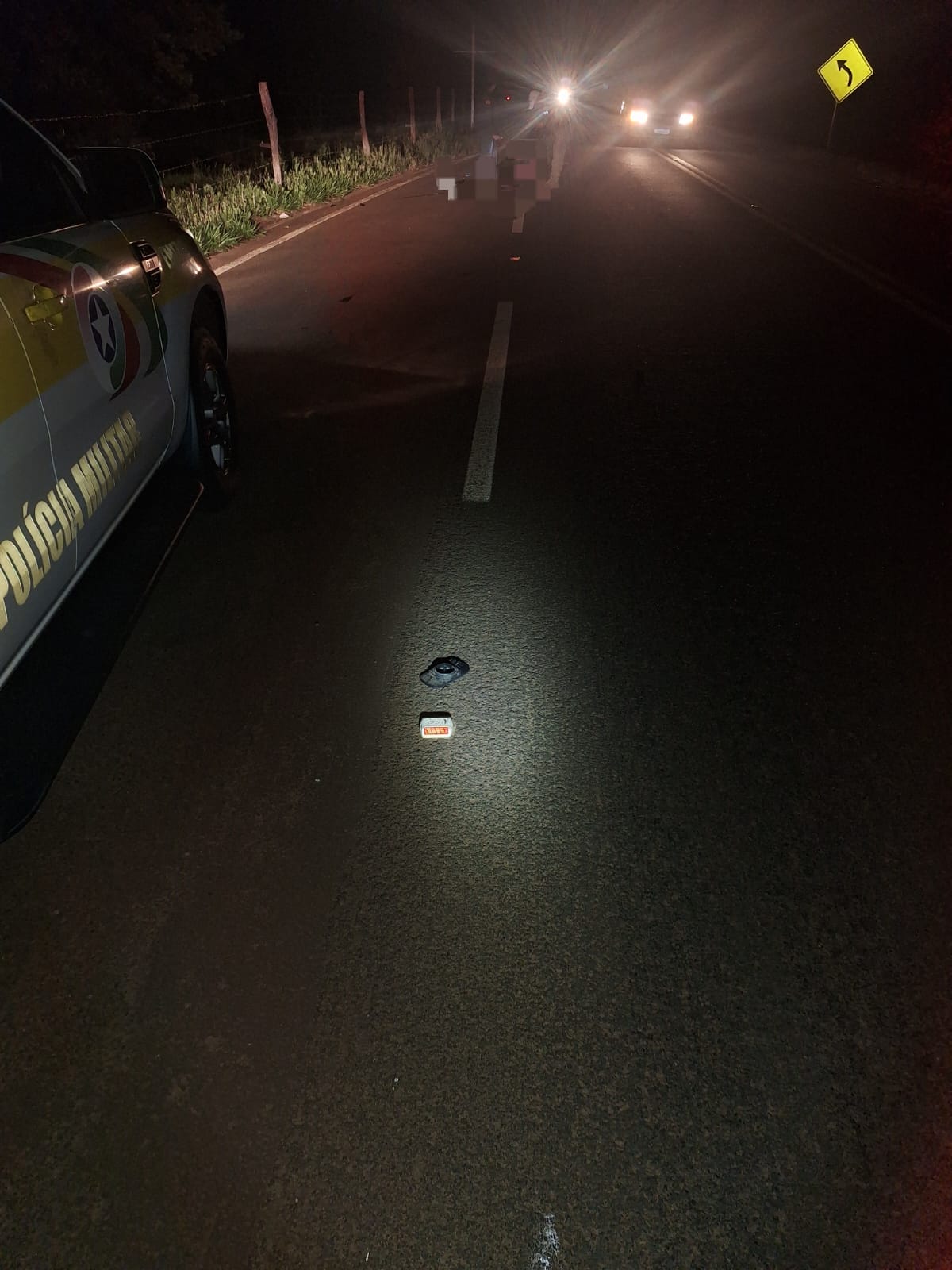 Homem é atropelado e motorista foge sem prestar socorro em Ipuaçu