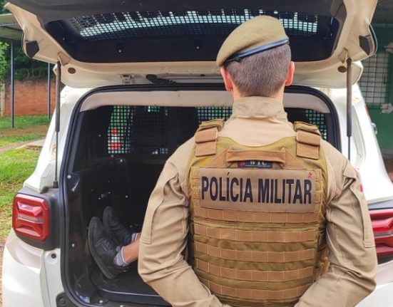 PMSC cumpre mandado de prisão durante rondas em Xanxerê