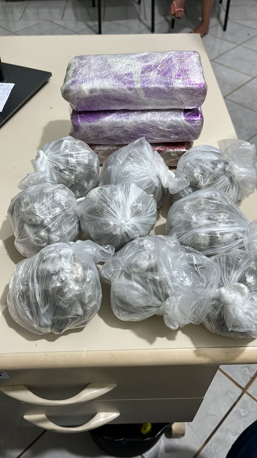 Polícia Civil apreende maconha em São Domingos