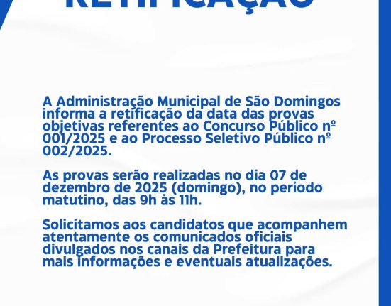 Foto Prefeitura de São Domingos