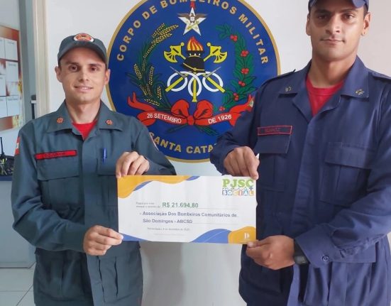 Associação dos Bombeiros Comunitários de São Domingos é contemplada pelo programa PJSC Mais Social