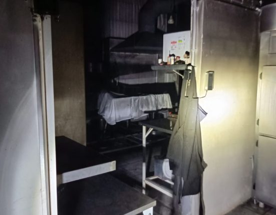 Incêndio atinge cozinha de restaurante em Guaraciaba