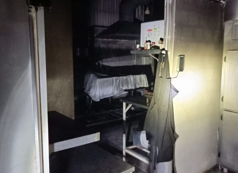 Incêndio atinge cozinha de restaurante em Guaraciaba