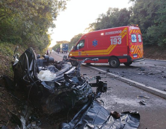 Motorista morre em grave acidente na BR-282