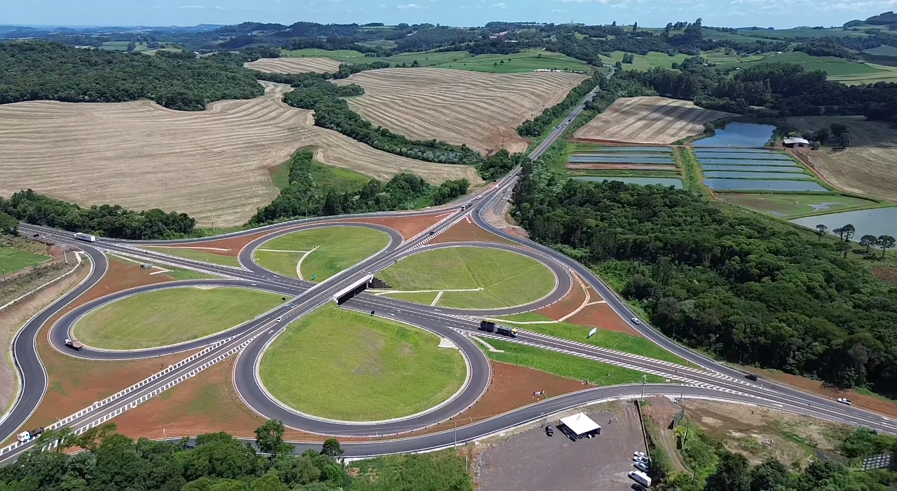 Elevado das BRs 158 e 282 é inaugurado em Maravilha