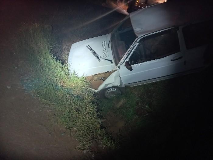 Capotamento em Formosa do Sul deixa motorista ferido
