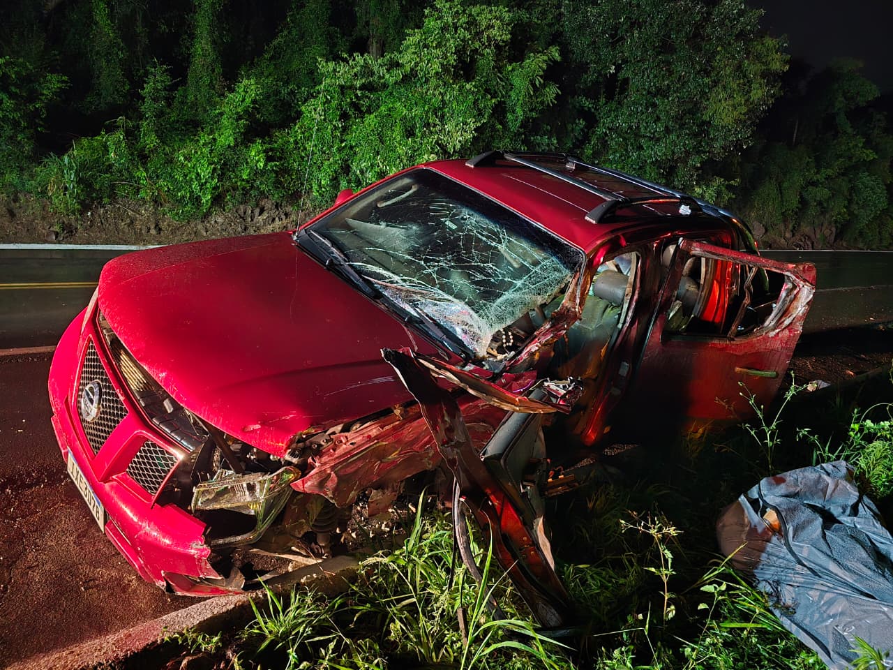 Colisão na BR-282 deixa um morto em Xaxim