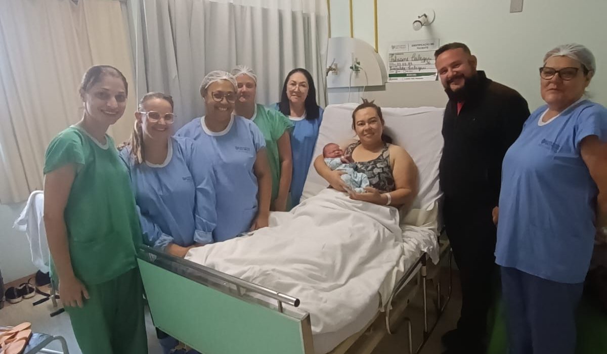 HRSP comemora o nascimento do primeiro bebê de 2026