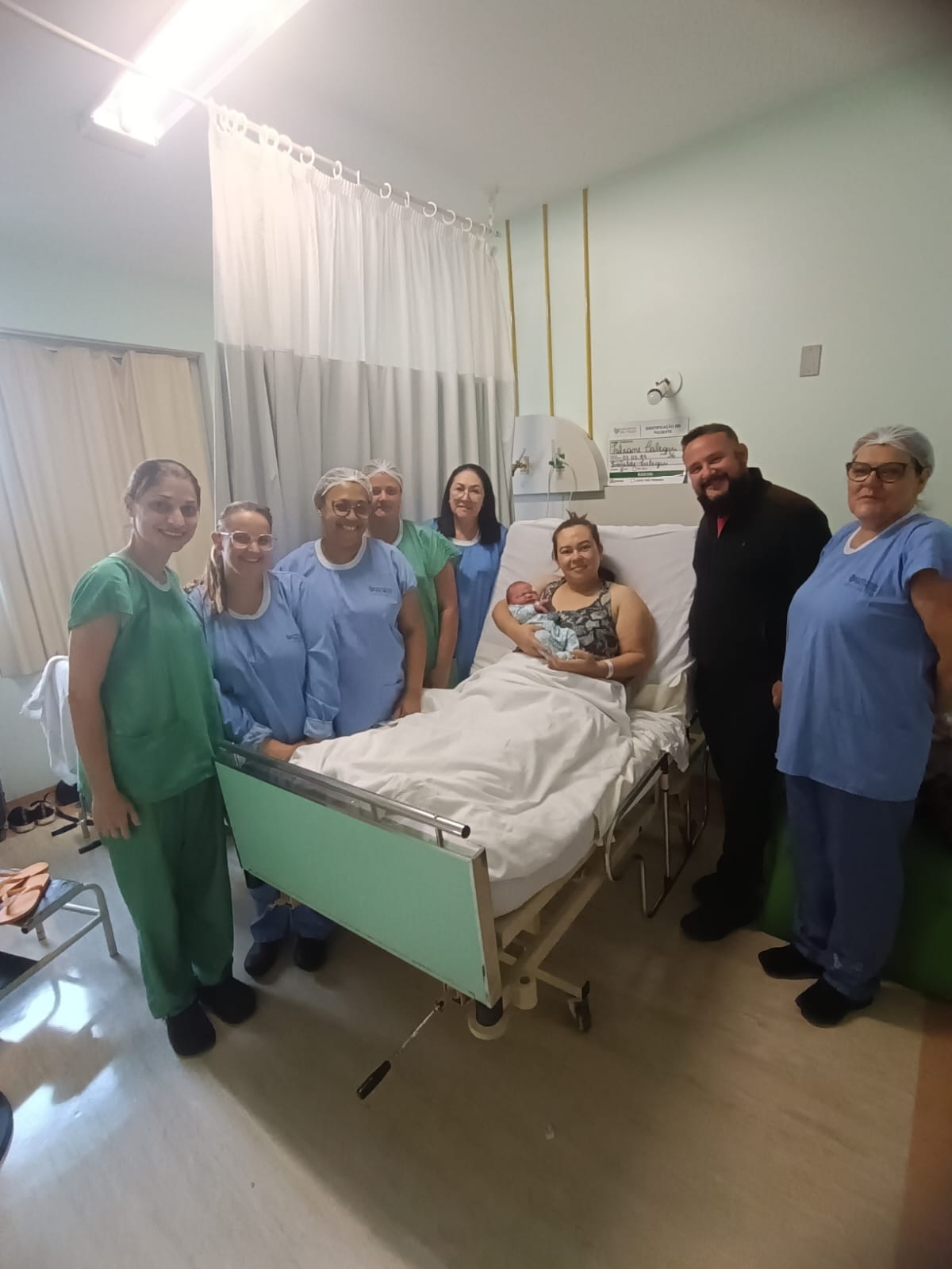 HRSP comemora o nascimento do primeiro bebê de 2026