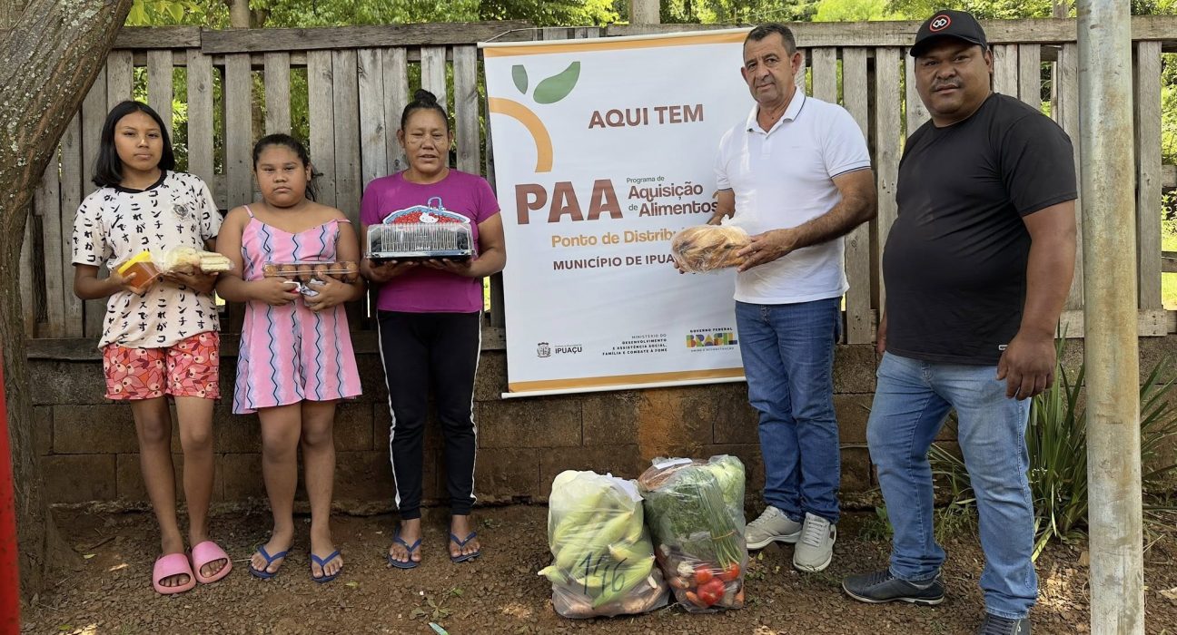 Primeira edição do PAA 2026 beneficia 160 famílias em Ipuaçu
