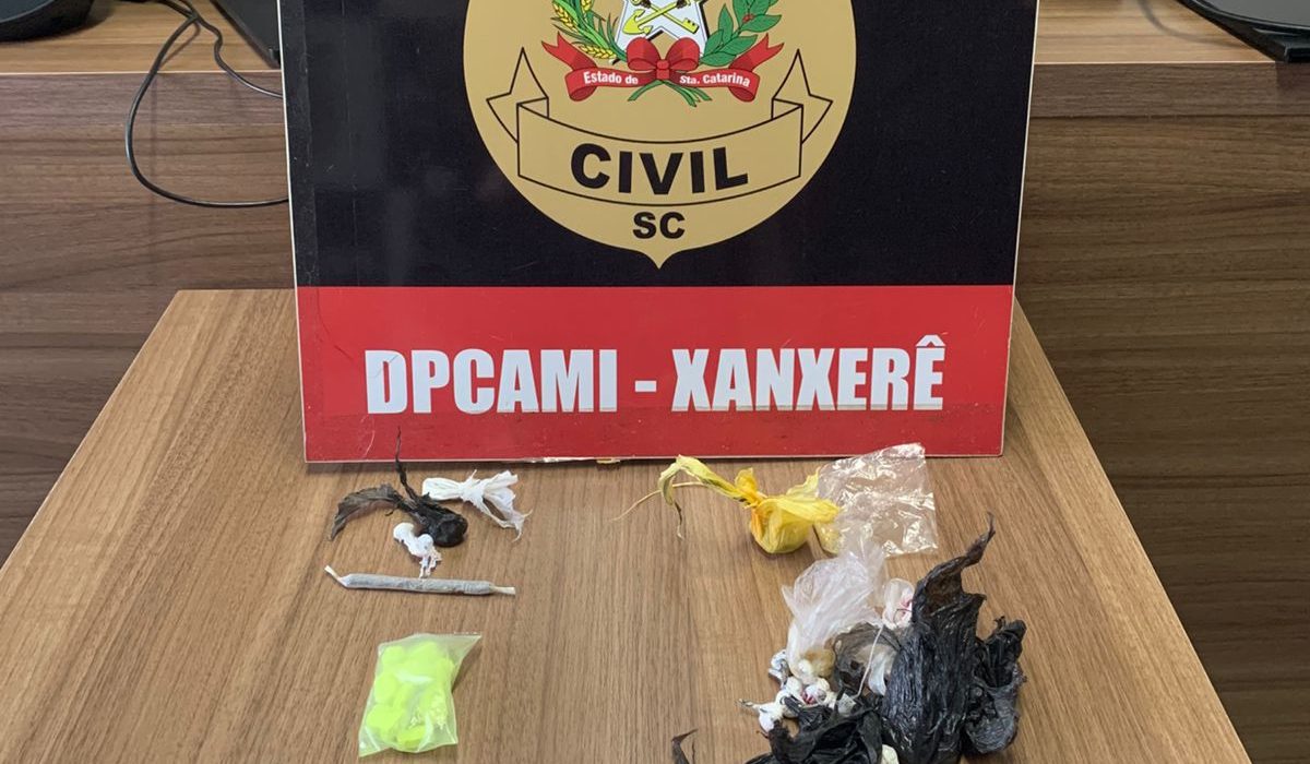 Polícia prende adultos e apreende adolescentes por tráfico em Xanxerê