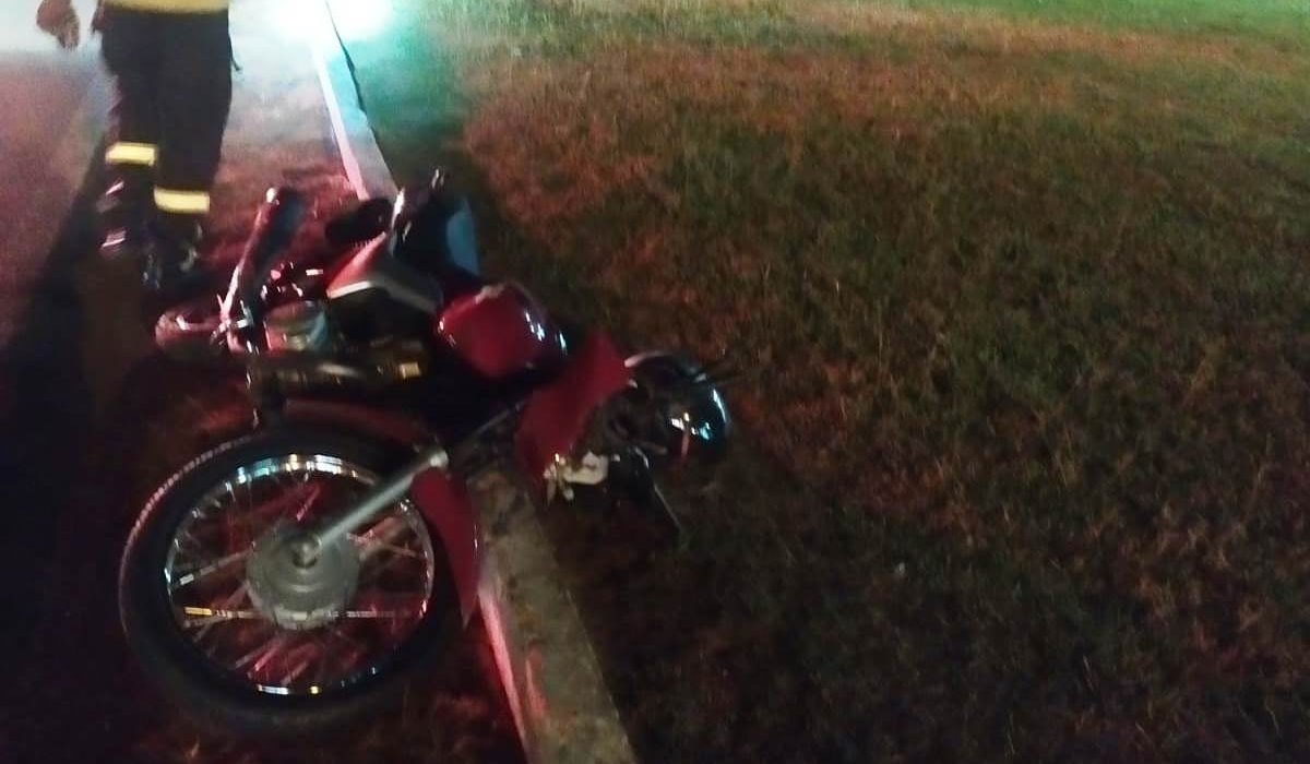 Homem de 55 anos morreu no acidente - Fotos Corpo de Bombeiros