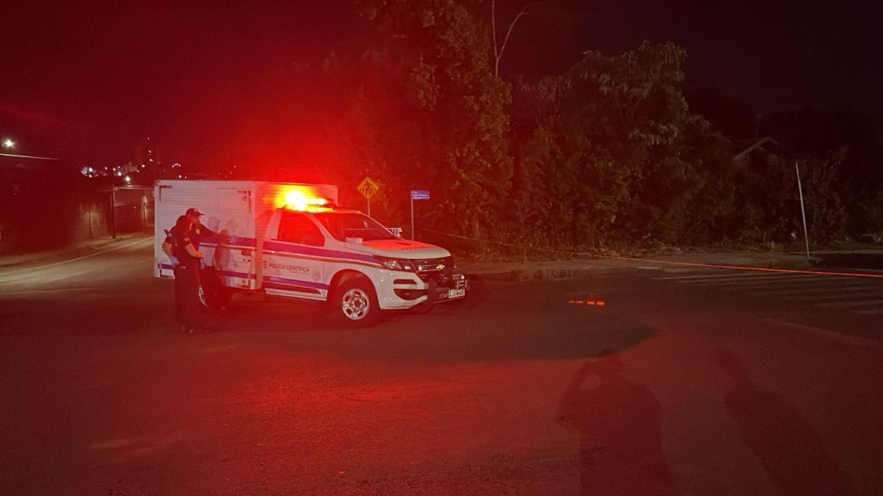Local onde ocorreu o crime - Foto Igor Mussolin/Diário do Iguaçu