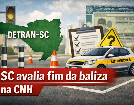 Santa Catarina avalia fim da baliza na CNH