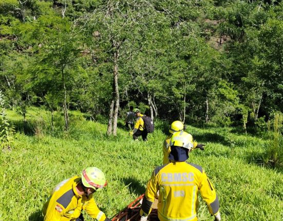 Homem é resgatado após fratura em trilha no Rio Chapecozinho