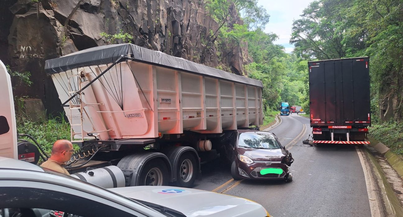 Acidente aconteceu na tarde desta terça-feira, em Guatambu - Fotos PMRv