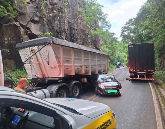 Acidente aconteceu na tarde desta terça-feira, em Guatambu - Fotos PMRv
