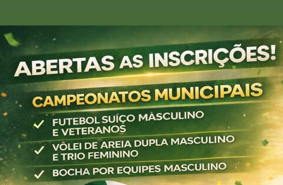 Abertas as inscrições para campeonatos municipais em São Domingos