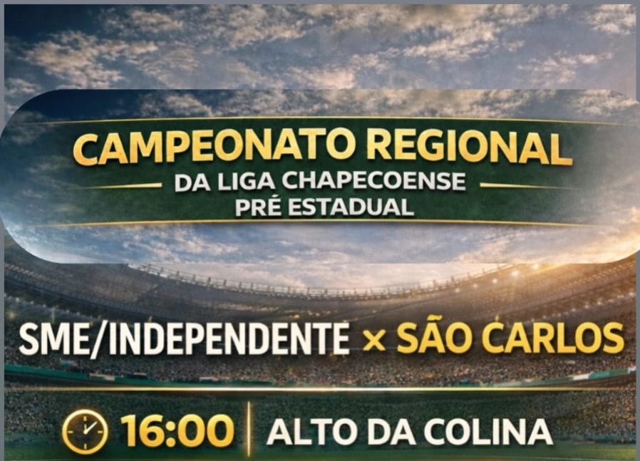 Independente enfrenta São Carlos pelo Campeonato Regional neste domingo