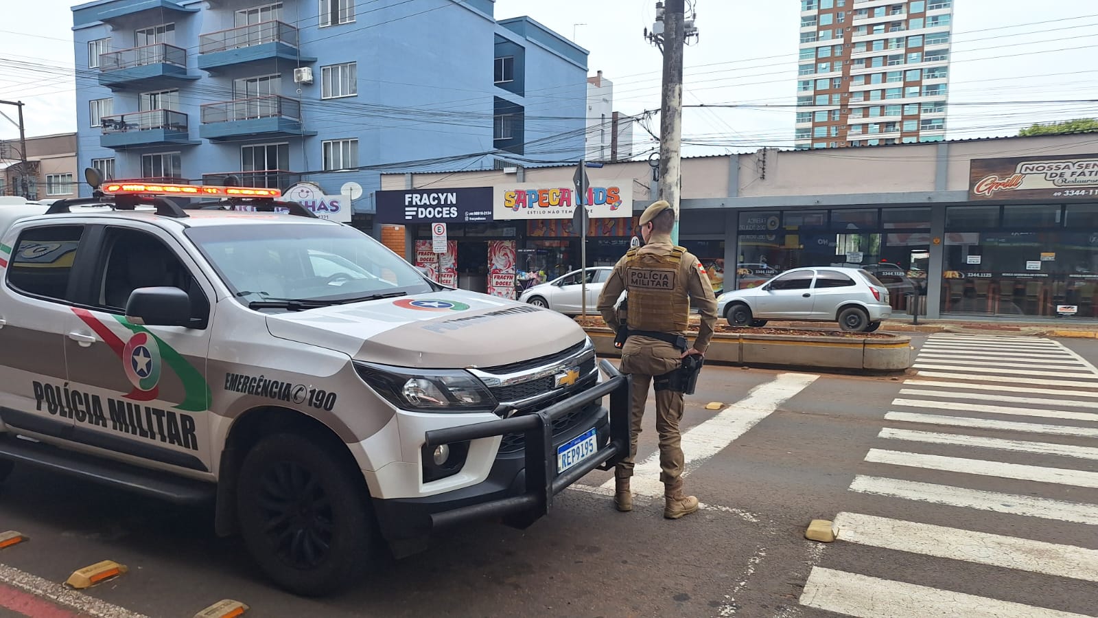 Idosa de 80 anos é detida por furtos em série em São Lourenço do Oeste